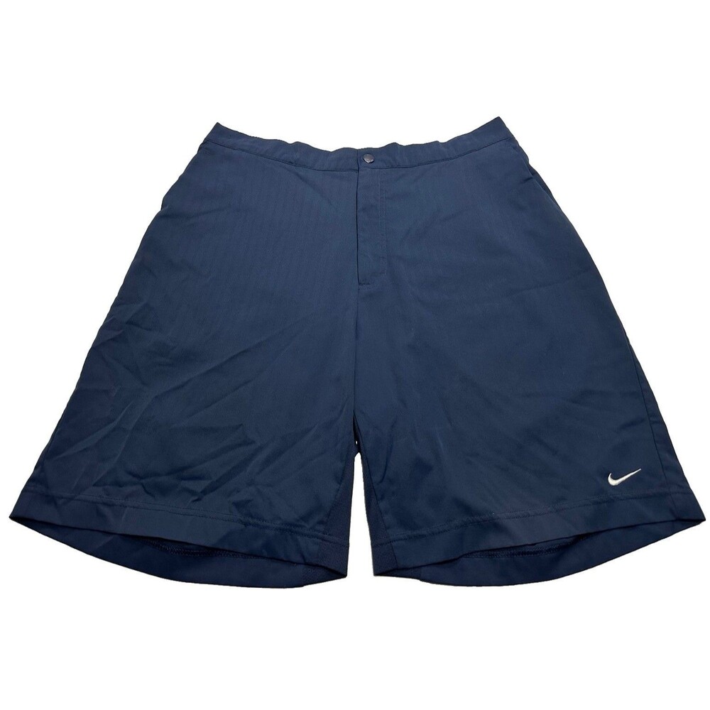 Nike FITDRY Roger Federer Down The Line Tennis Shorts 9" Large Navy 269240-451